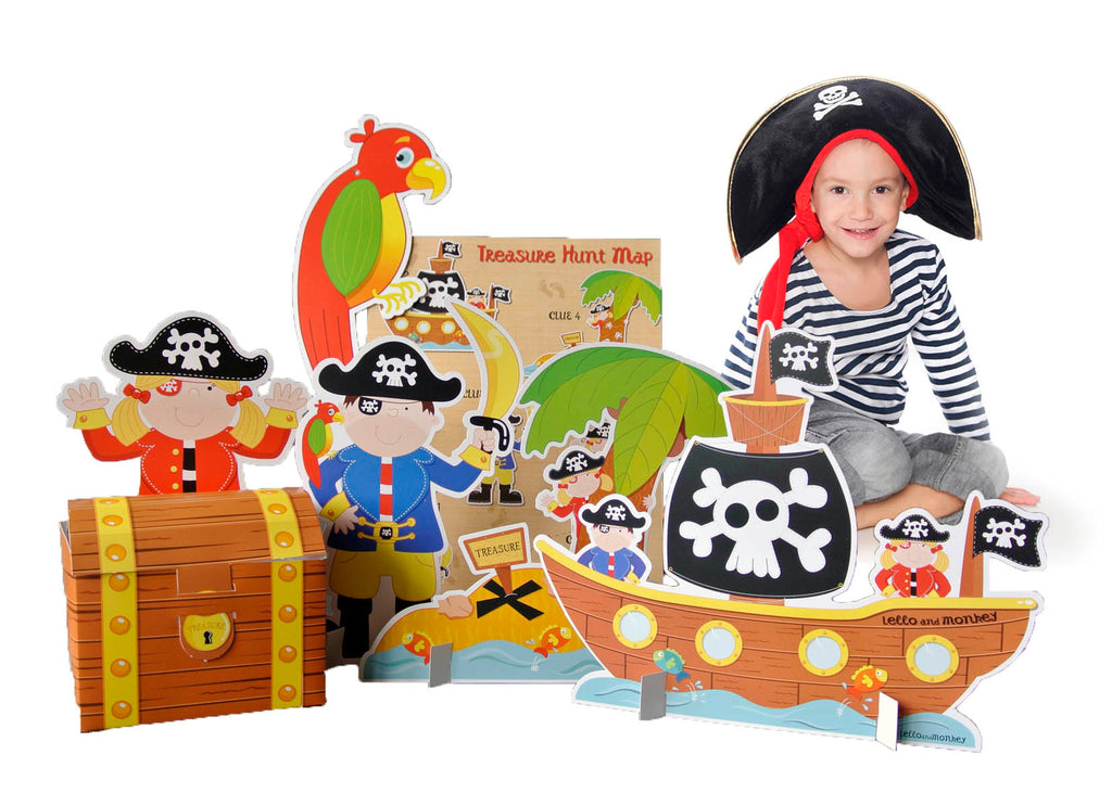 How to create a treasure hunt game to entertain kids during the summer holidays