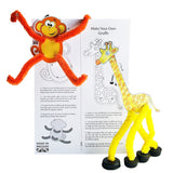 jungle safari animal craft activity by Lello and Monkey