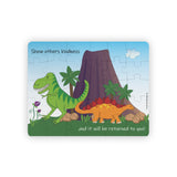 Jigsaw Puzzle Game Featuring Dinosaurs to Promote Kindness | Made in the UK