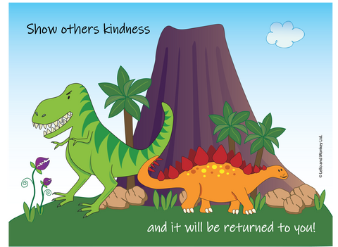 Jigsaw Puzzle Game Featuring Dinosaurs to Promote Kindness | Made in the UK