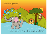 jigsaw puzzle for kids to aid positivity and self belief