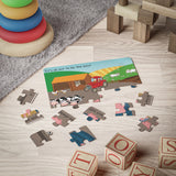 farm animals travel size jigsaw puzzle