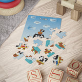 personalised jigsaw puzzle for kids made in the uk