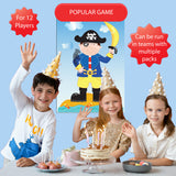 pin the tail on party game pirate poster