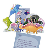 Dinosaur treasure hunt kids party game