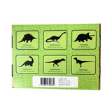 Dinosaur silhouette guide