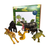 solid plastic safari animals for toddlers