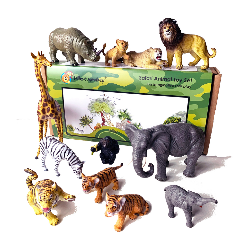 Animal toy set sales