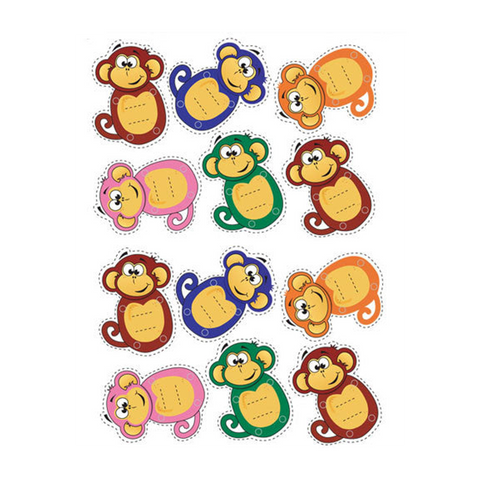 Printable Monkey Straws Party Decoration