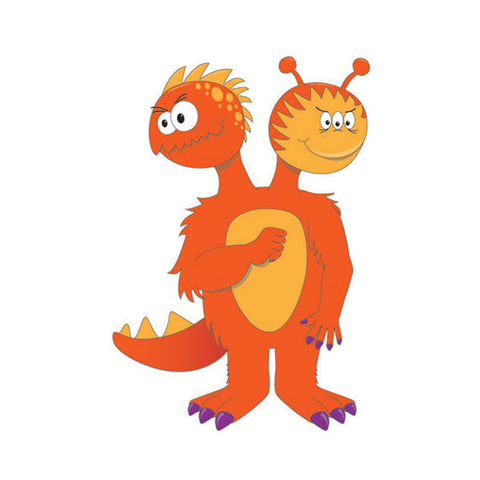 pin the tail on the monster party game