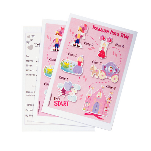 princess birthday invitations