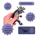 plastic toy dragons educational set for 3 year olds