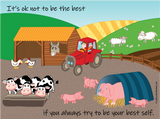 farm scene jigsaw puzzle for kids