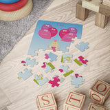 jigsaw puzzle for kids with confidence message