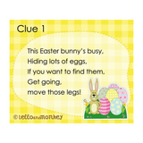Easter egg hunt clue