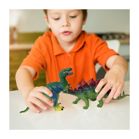 Realistic Toy Dinosaurs for toddlers and kids age 3 plus - boxed ...