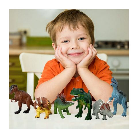Realistic Toy Dinosaurs for toddlers and kids age 3 plus boxed