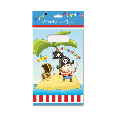 Pirate boy Party Bags Pack of 10