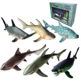 Shark Plastic Toys Set of 6